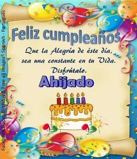 Ahijado ┌ iiiii ┐ Felíz Cumpleaños ┌ iiiii ┐ Feliz cumpleaño