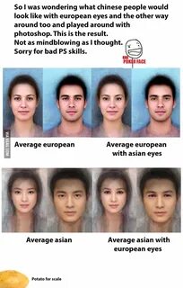 What European people would look like with Asian eyes - 9GAG