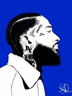 6506+ Nipsey Hussle Silhouette Svg Best Free SVG