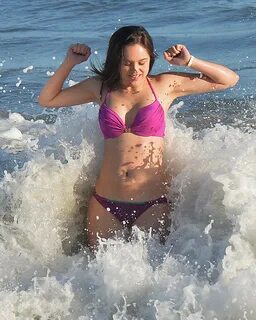 Hayley Orrantia - In a bikini at the beach in Los Angeles -0