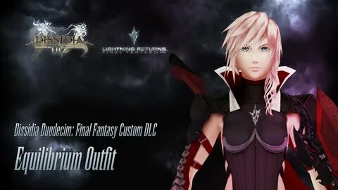 Dissidia 012 Mods - Lightning Returns Equilibrium Outfit - Y