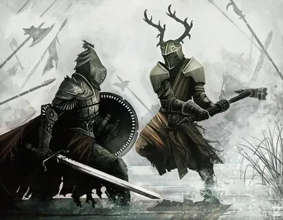 Robert Baratheon and Rhaegar Targaryen at the Battle of the 