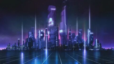 #942031 4K, building, lights, digital art, futuristic, citys