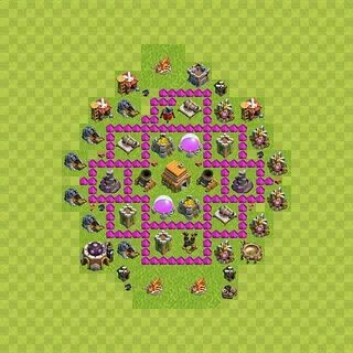 Base Coc Level 6 - Clash For Clans