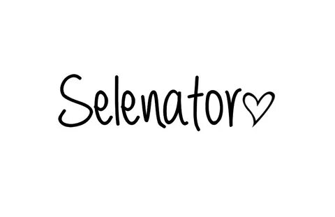 Selenator Forever Selenator Texto PNG by SofiGomezLovatic Se