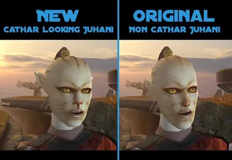 Juhani Real Cathar Head - Star Wars: Knights of the Old Game
