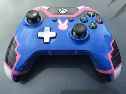 Custom Painted D.VA Suit Overwatch Xbox One Controller Overw