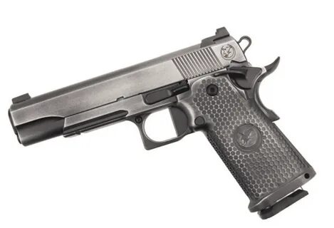 Nighthawk GRP Double Stack 9mm. Railed with DLC slide and