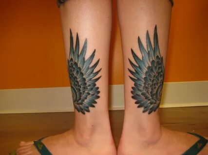 flicker tattoo on leg Best leg tattoos, Tattoos, Wings tatto