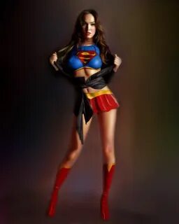 Megan Fox inspired "SuperGirl" Painting by SoulOfDavid on de