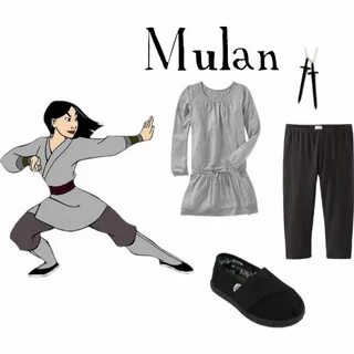 Mulan Warrior Inspired Casual