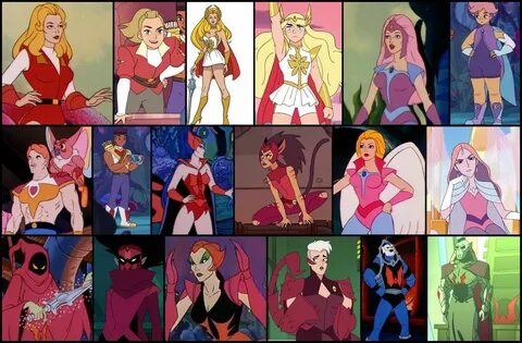 She-Ra Now and Then She ra characters, She ra, Character
