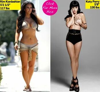 SHOCKING! Celebs Reveal Their ACTUAL Weight: Katy Perry, Kim