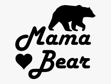 Clip Art Mama Bear Svg - Mama Bear Shirt Design , Free Trans