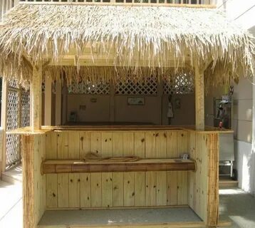 Build Your Own Backyard Tiki Bar Your Projects@OBN Outdoor t