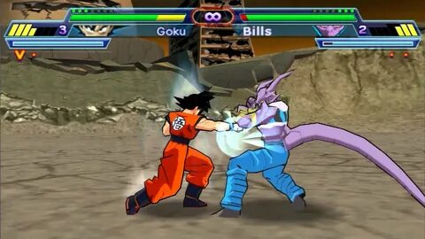 Dragon Ball Z Shin Budokai 2 - Goku Ssj God vs Bills - YouTu