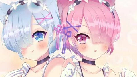 Fanart - timelapse - Rem and Ram from Re:Zero - YouTube