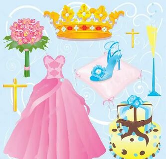 Вечерние платья quinceanera для девочек с изображением корон