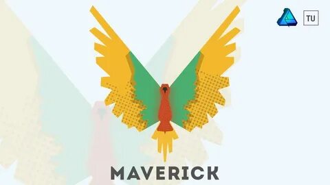 Maverick Logo (by Logan Paul) Vector Illustration - Affinity