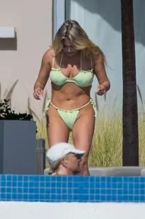 Chrishell Stause and Cassie Scerbo - In a bikinis with their