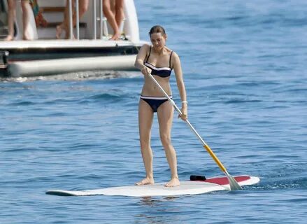 Marion Cotillard in Bikini Paddleboarding -10 GotCeleb