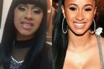 cardi b's teeth before and after - Yahoo Image Search Result