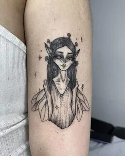Get a gothic fairy tattoo to show off your personality