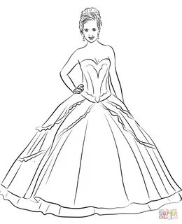 Buy quinceanera dress drawing - OFF 73