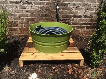 Garden Hose Bucket - Diy Projects