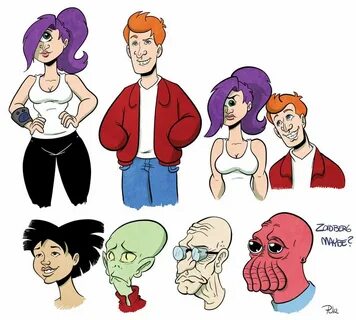 Futurama Fanart by PaulGJones on DeviantArt Futurama, Fan ar