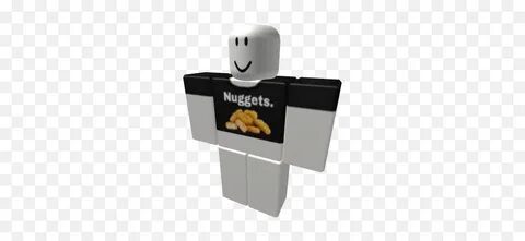 Chicken Nuggets Cropped Black - Roblox Cropped T Shirt Roblo