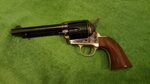Got myself a big iron, .357 cattleman single action revolver
