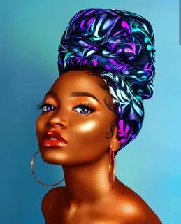 Pin by rokiya.xoxo on Black art Black love art, Black girl a