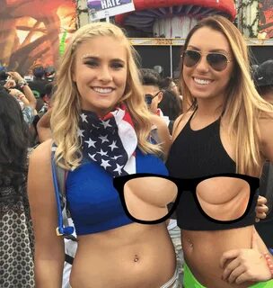3 boob ladies