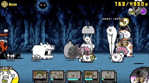 The Battle Cats moon chapter 2 fail - YouTube