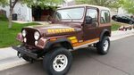 1984 Jeep CJ7 - Dark Metallic Brown for sale: photos, techni