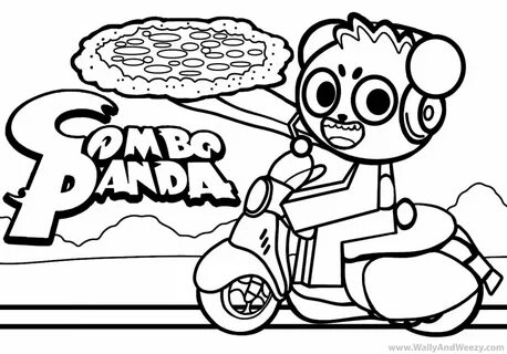 Combo Panda Coloring Pages - Coloring Home