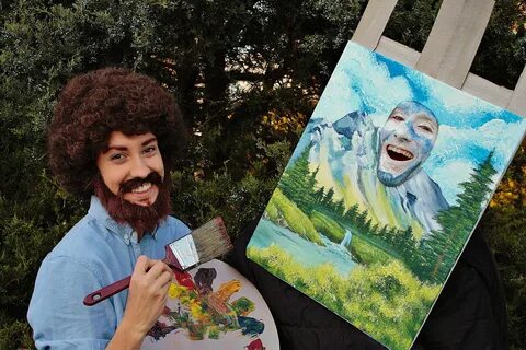 Bob Ross Halloween Costume Ideas