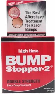 High Time Bump Stopper-2 Razor Bump Treatment, 0.5 oz (Pack 