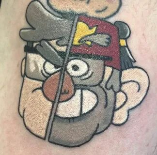 Gravity Falls tattoo: twins Stan's via: Instagram Gravity fa