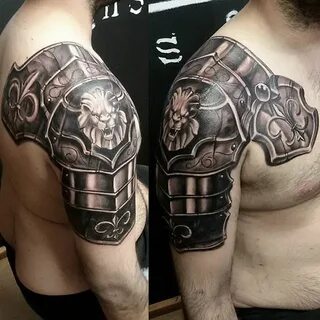 Robert Davies Armor Tattoo by Kostas Katsiavos #armortattoo 