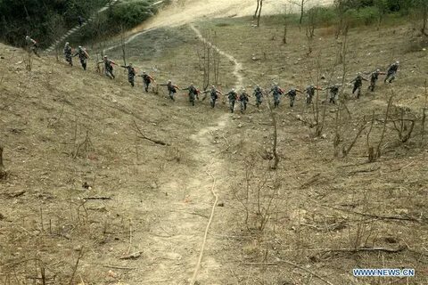 Chinese soldiers begin demining mission along China-Vietnam 