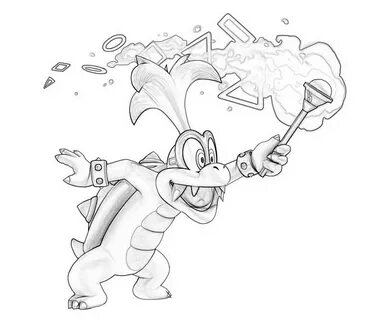 Iggy Koopa Coloring Pages Mclarenweightliftingenquiry