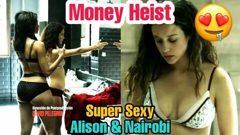 Money Heist Web Series Alison & Nairobi Best Hot Scenes Sexy