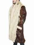 Vin Diesel Full Fur Shearling Beaver & White Alpacca Fur Coa