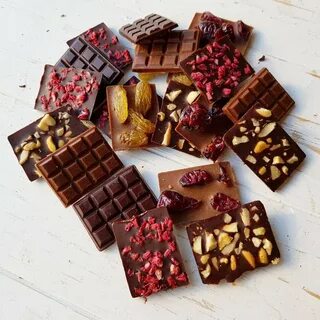 Плитки шоколада ручной работы (60 фото)