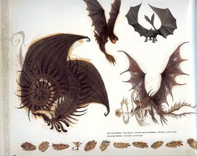 Artbook for the first part of "How to Train Your Dragon"! Si