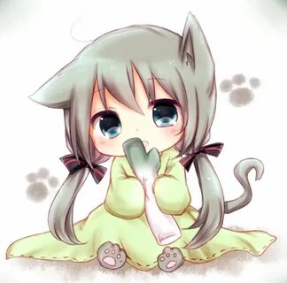 Cute neko Neko kawaii, Dibujos kawaii, Kawaii