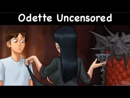 Summertime Saga Odette Halloween Special Scenes - YouTube