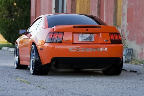 2003 Competition Orange Cobra -- Transportation in photograp